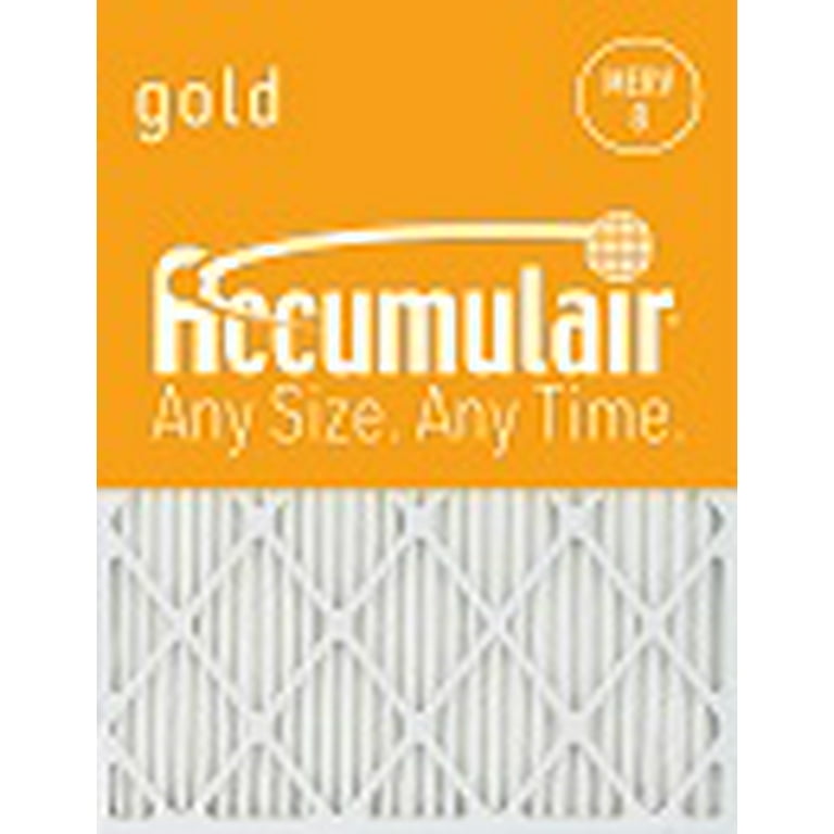 13.5x35.5 Accumulair Gold 14x36x1 MERV 8 Air Filter/Furnace Filter 2 Pack 13.5x35.5 Accumulair Gold 14x36x1 MERV 8 Air Filter/Furnace Filter 2 Pack